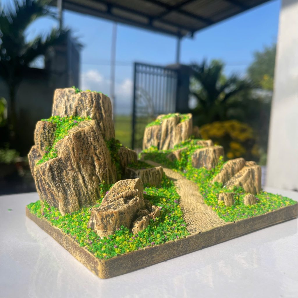 núi đá trang trí bể cá